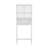 Toilet Storage Shelf, Private Bathroom, Laundry Room, Space-Saving, White