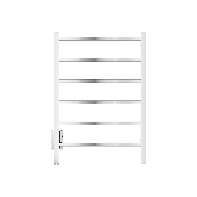 Cubic 4 Wall Towel Rack, Polished Stainless Steel