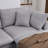 Burwell 143" U-Shaped Modular Velvet Sectional, 6-Piece with Removable Ottomans | Cozy & Pet-Friendly-1605969596