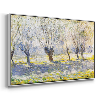 Willows, Giverny, 1886, reproduction d'art sur toile