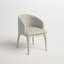 Chaise d'appoint en polyester de 22,5 po de large Alycee