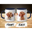 Three Adorable Watercolor Puppies 11oz Coffee Mug-161375390-161375362