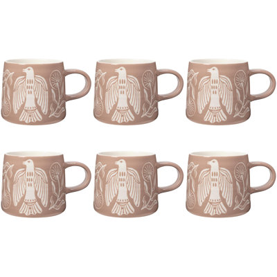 Ensemble de 6 tasses à café Peregrine