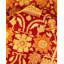 Tapis unique noué à la main à motif éclectique Shealee - rouge, 8 pi 2 po x 15 pi 7 po