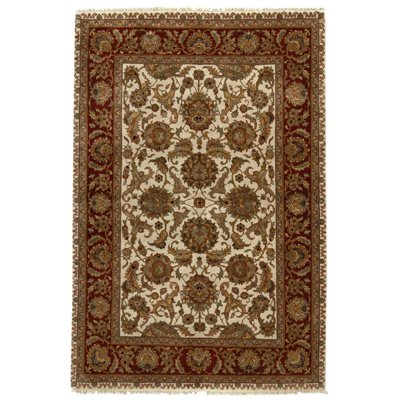 Hand Knotted Wool Oriental Indoor Rug