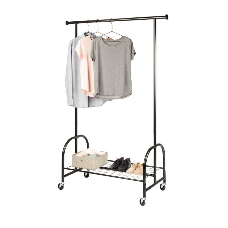 121cm Rolling Clothing Rack