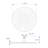 Rain Fixed Shower Head 1.8 GPM GPM with Temperature-based LED-20764417