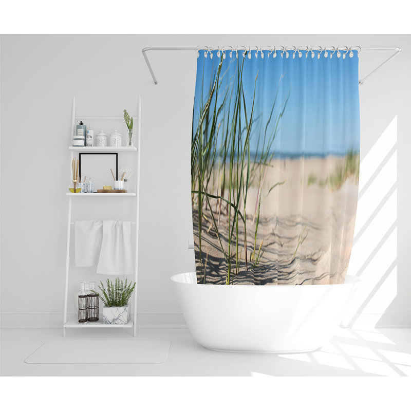 Elizzie Polyester Shower Curtain