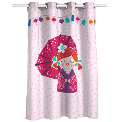 Daily Cotton Semi Sheer Curtain Single Panel