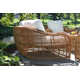 Alyshia 80.5'' High-Density Polyethylene (HDPE) Wicker Outdoor Sofa with Sunbrella Cushions