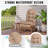 5 Inch  Adirondack Chair Cushion(Set Of 6)-1555073735