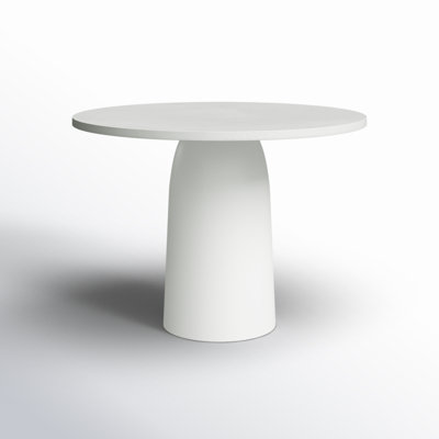 Gali 41.75'' Metal Outdoor Dining Table