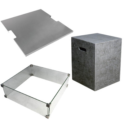 Manhattan 22 x 22 Windscreen, Lid, and Tank Cover