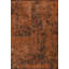 Rapture Orange/Black Abstract Luxury Area Rug-68861494