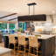 Luminaire suspendu pour îlot de cuisine Mid-Century