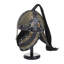 Sculpture Cole et casque en fer