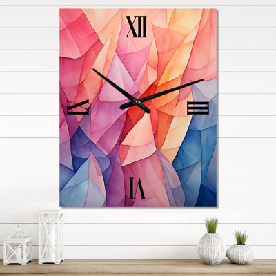 Borka - Cubism Modern Wall Clock