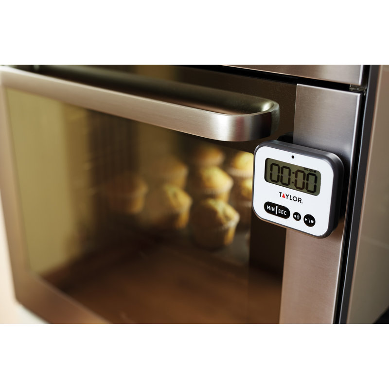 Super Loud Digital Timer with Light Alert