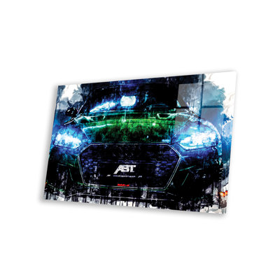 Voiture 2018 ABT audi RS5 R coupé sur plastique / acrylique par Sissy Angelastro, peinture