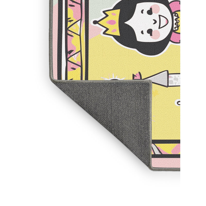 Tapis fantaisie East Urban Home, Rectangulaire 2 pi x 3 pi
