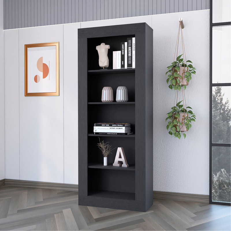 Bibliothèque Melbourne avec 5 tablettes de rangement