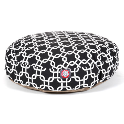 Links Geometric Polyester Pet Bed