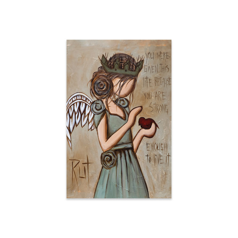«Strong Enough On Plastique / Acrylique» par Ruth's Angels, peinture