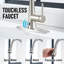 Clihome Pull Down Touchless Kitchen Faucet-87820049
