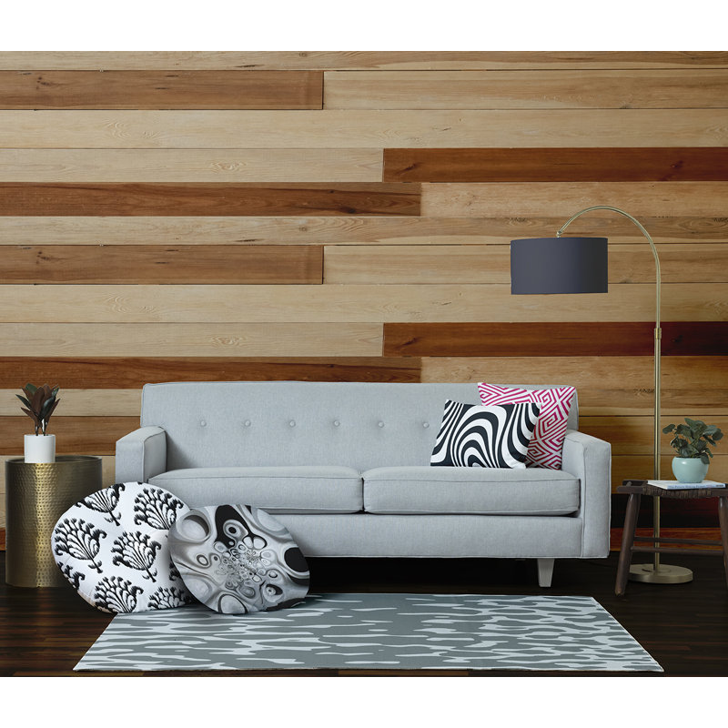268_Oreiller de plancher touffeté bohème et éclectique 6, 26 po x 26 po