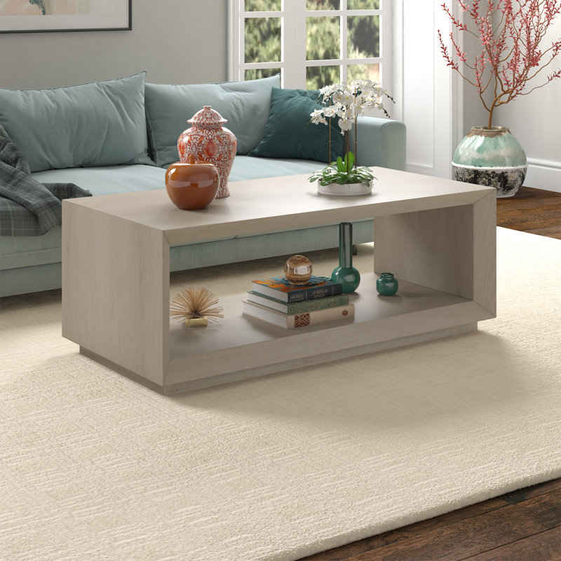 Evie Coffee Table, Alder White