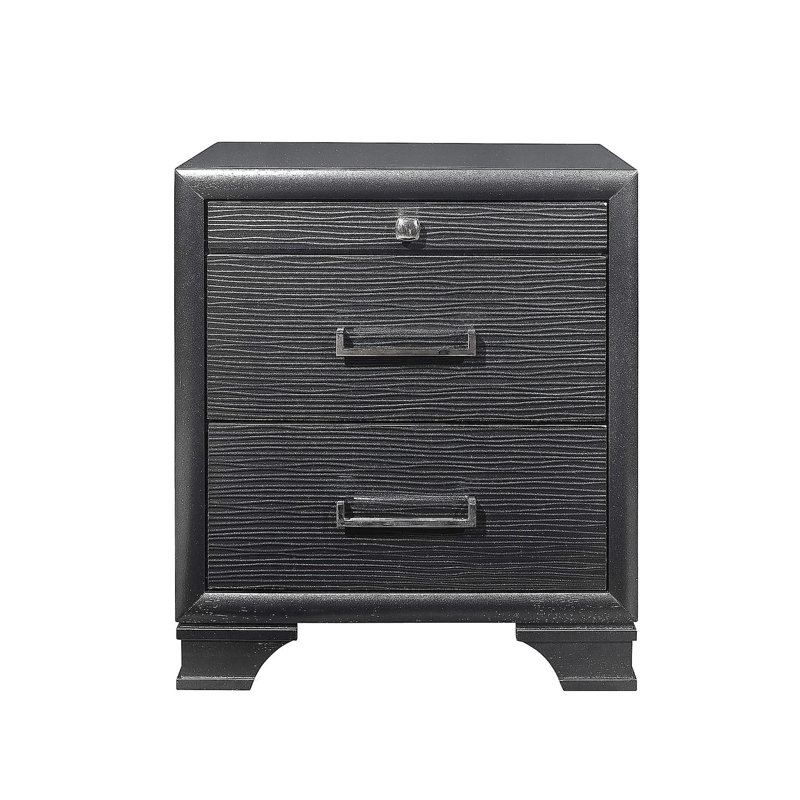 Table de chevet civic Grey, Gris
