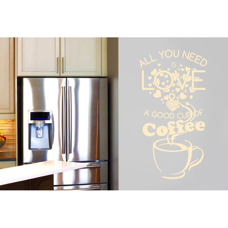 Non-Wall Damaging Wall Decal, Beige