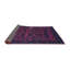 Tapis décoratif multicolore à motif abstrait-879880836