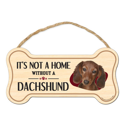 «It's Not a Home sans Our Dachshund»