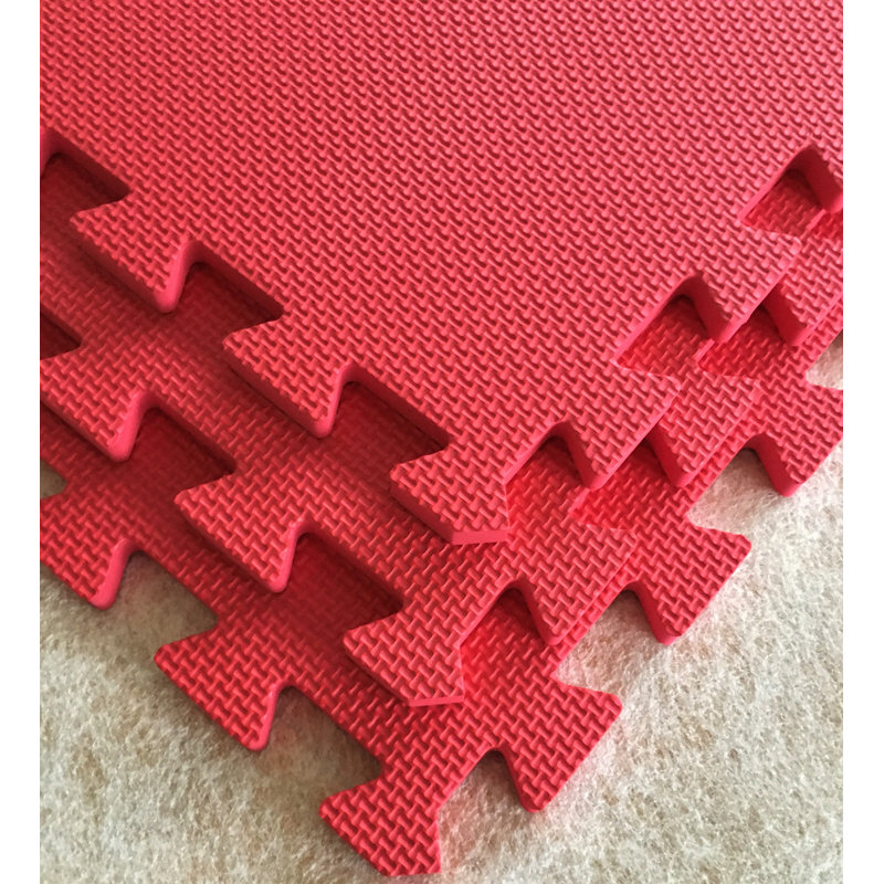Dakota Fields Plastic Flooring Kit, 1.2cm H x 300cm W x 300cm D