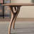 Creative solid wood rectangular dining table set-106326194