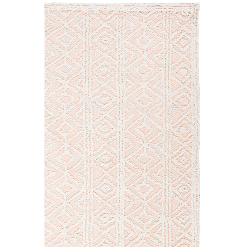 Tapis géométrique performance touffeté à la main MSR Trace Martha Stewart, Rectangle 9 pi x 12 pi