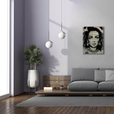 Blue Nocturne' by Loui Jover Canvas Wall Art
