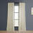 Matra Room Darkening Rod Pocket Single Curtain Panel-1336505110-1326252994