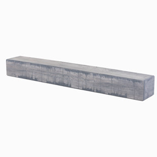 Tablette de manteau de foyer rustique