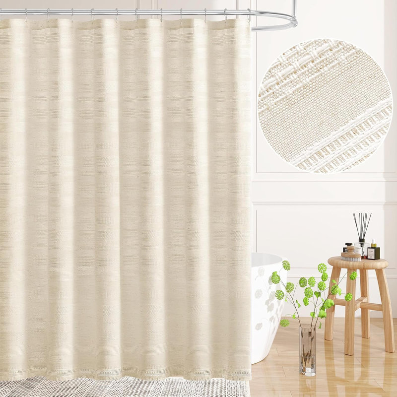 Ensemble de rideau de douche Boho Farmhouse