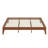 Bamboo Wood Platform Bed Frame-90604413