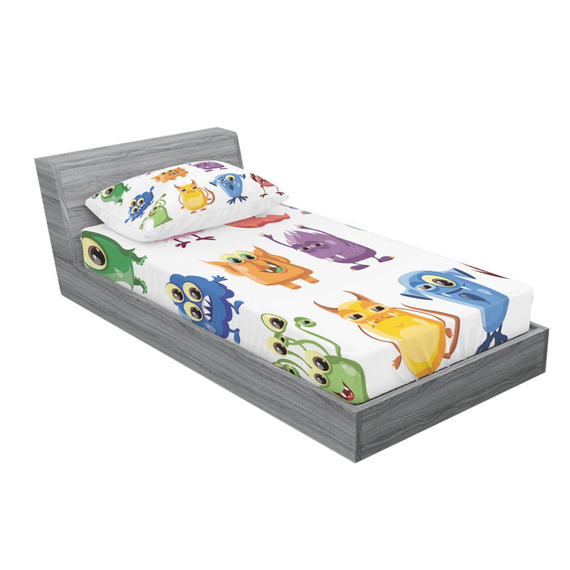 Microfiber Sheet Set, Twin XL Sheet Set with Fitted Sheet