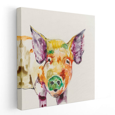 «Hi Fi Farm Animals III», reproduction d'art sur toile