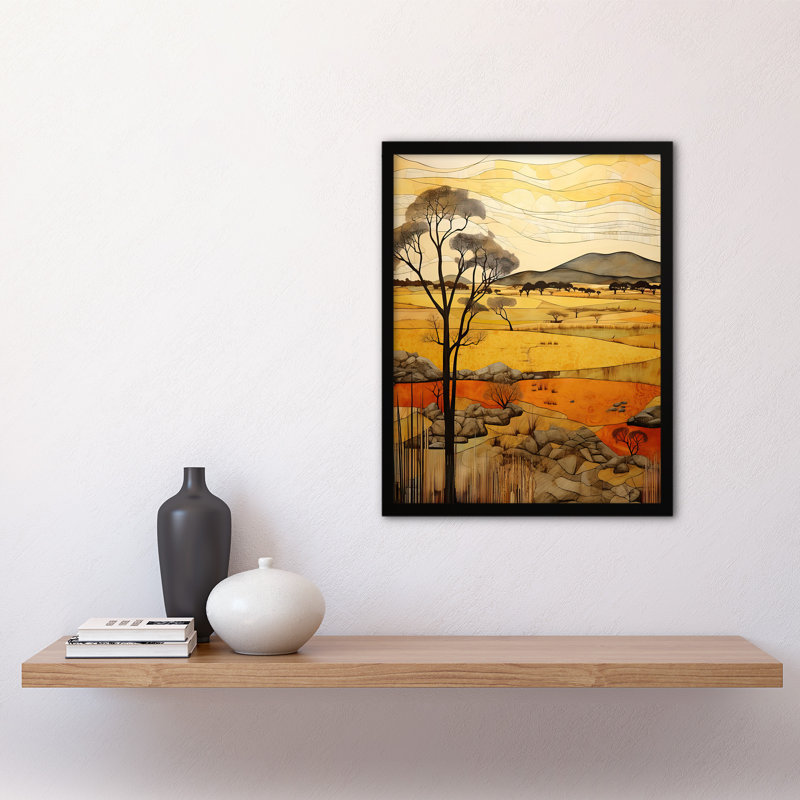 African Savannah - Single Picture Frame Print