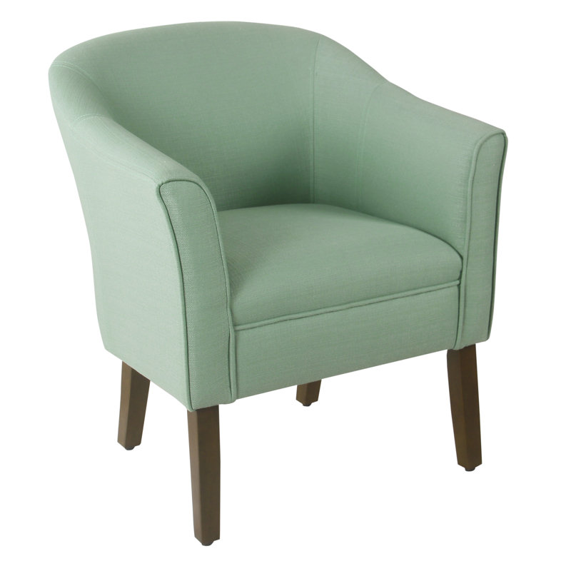 Fauteuil de 28 po de largeur Causey, Turquoise texturé