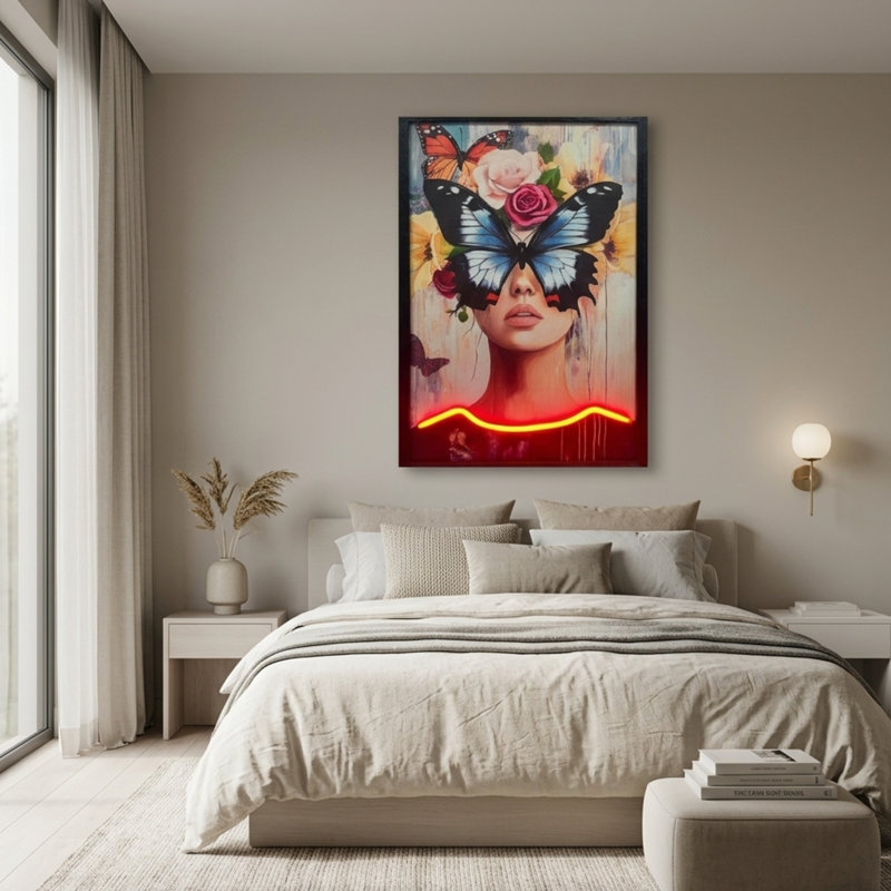 Birds Wall Decor on Canvas