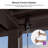 Purple Leaf 13' X 25' Louvered Pergola with Adjustable Roof For Deck Backyard Garden