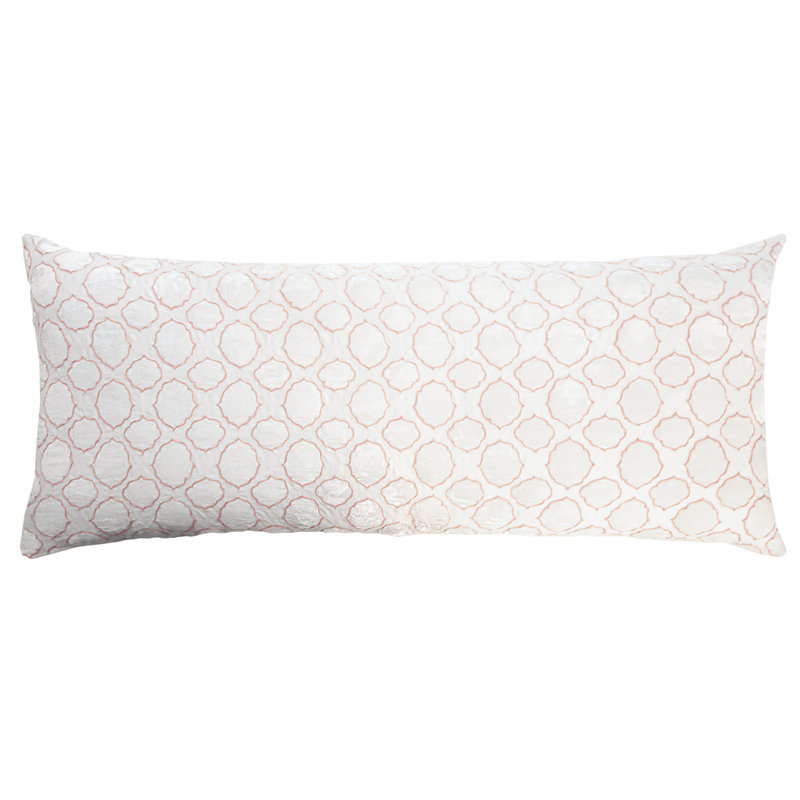 Tile Lumbar Pillow Cover & Insert, Apricot