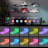 Floating Shoe Display 6-Pack With Remote And App Controls, Music Sync Colour Changing Shoe Shelf For Wall, RGB Colour Changing Levitating Hanging Shoe Rack, Display Your Top Shoes